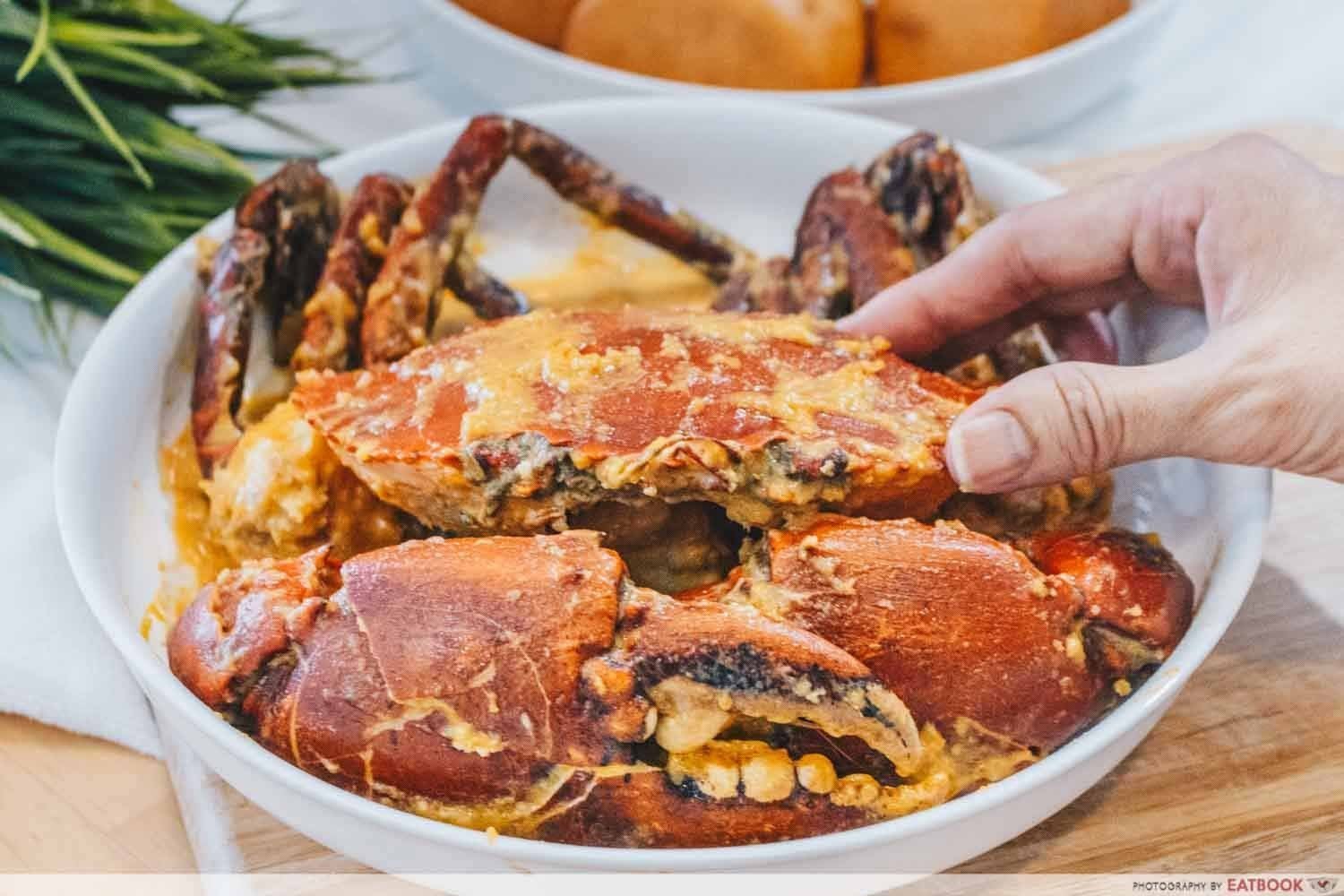 Award Winning Salted Egg Crab Crab Delivery Singapore Seafood Delivery Singapore 8 Crabs