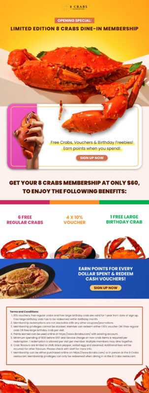 8 Crabs Membership